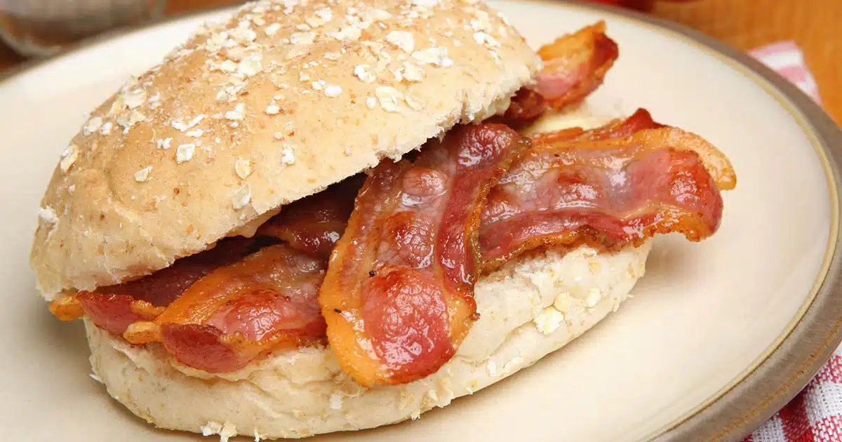 Bacon sandwich