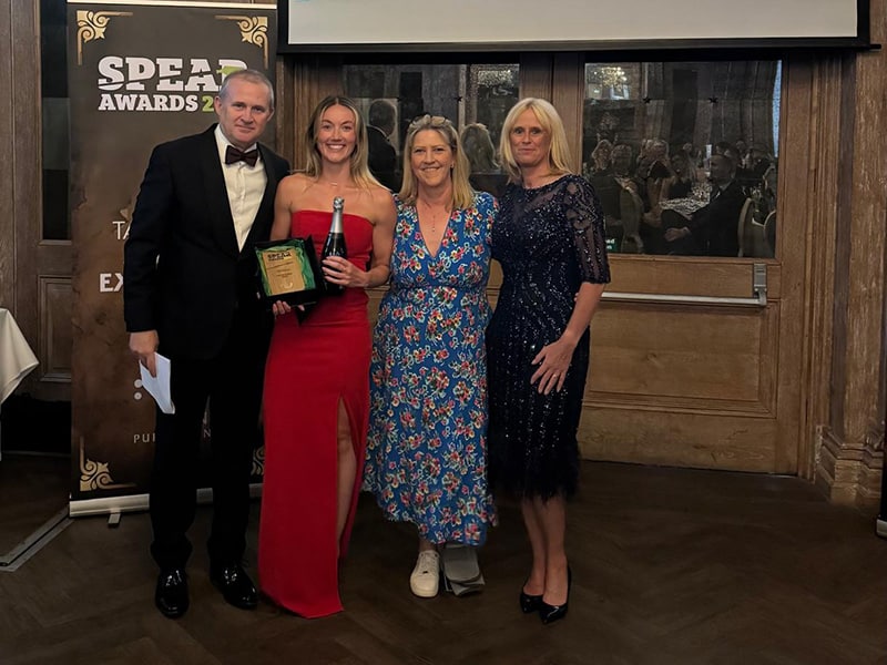 The Spear 2025 Winner - Megan Inglis of Nisbets
